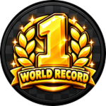 WORLD RECORD badge