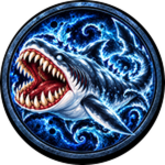 MEGALODON badge